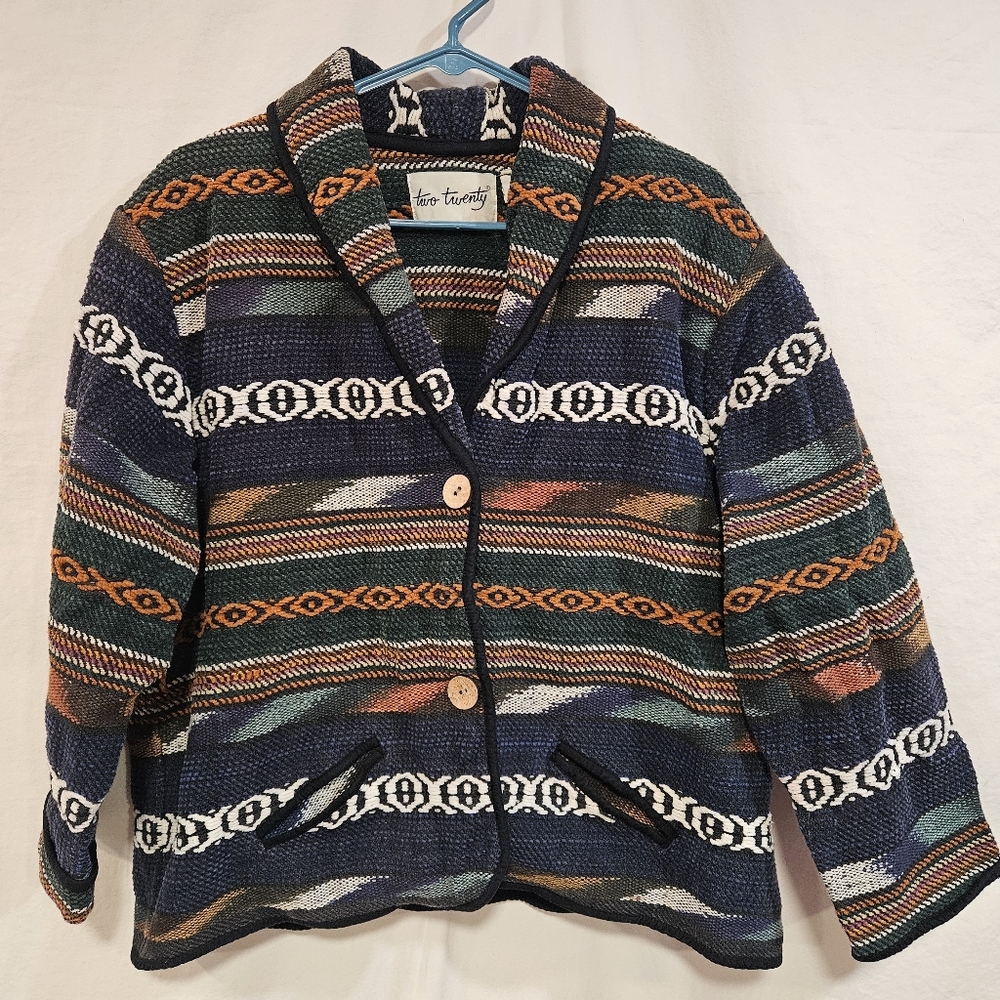 Two Twenty Multicolor Knit Cardigan